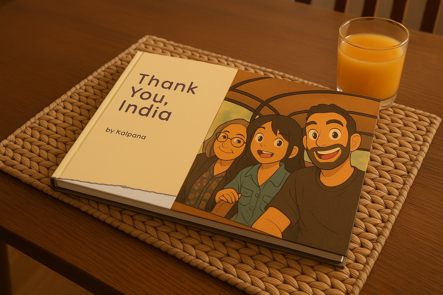 An unforgettable trip to India storybook example
